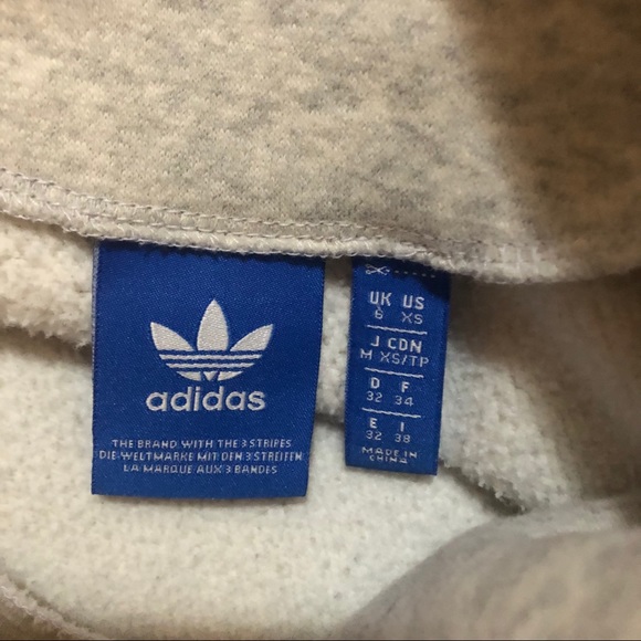 Adidas unisex mock neck sweatshirt - Picture 6 of 7